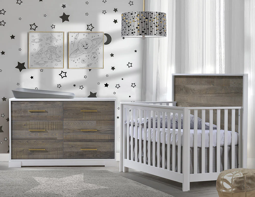 Nest Vibe Crib and Dresser Collection - Image 3