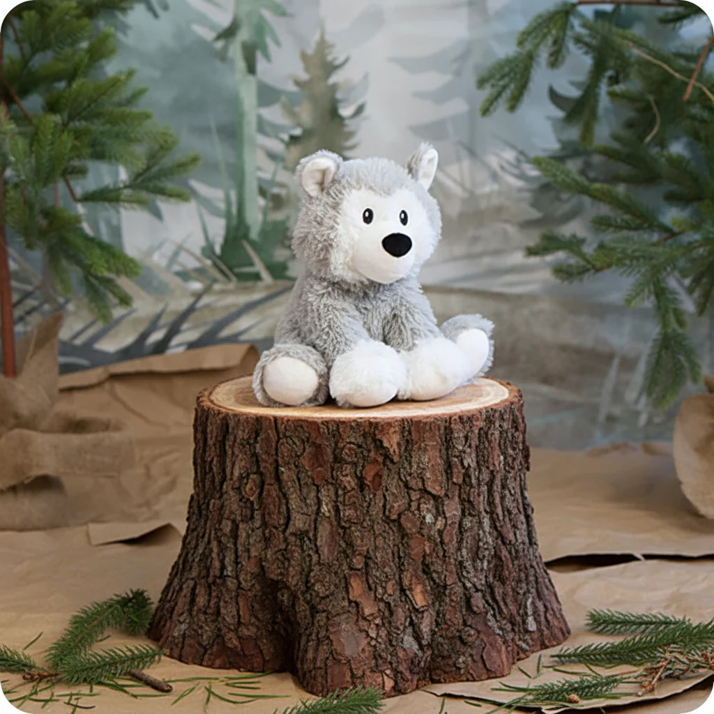 Warmies Husky Plush - Image 5