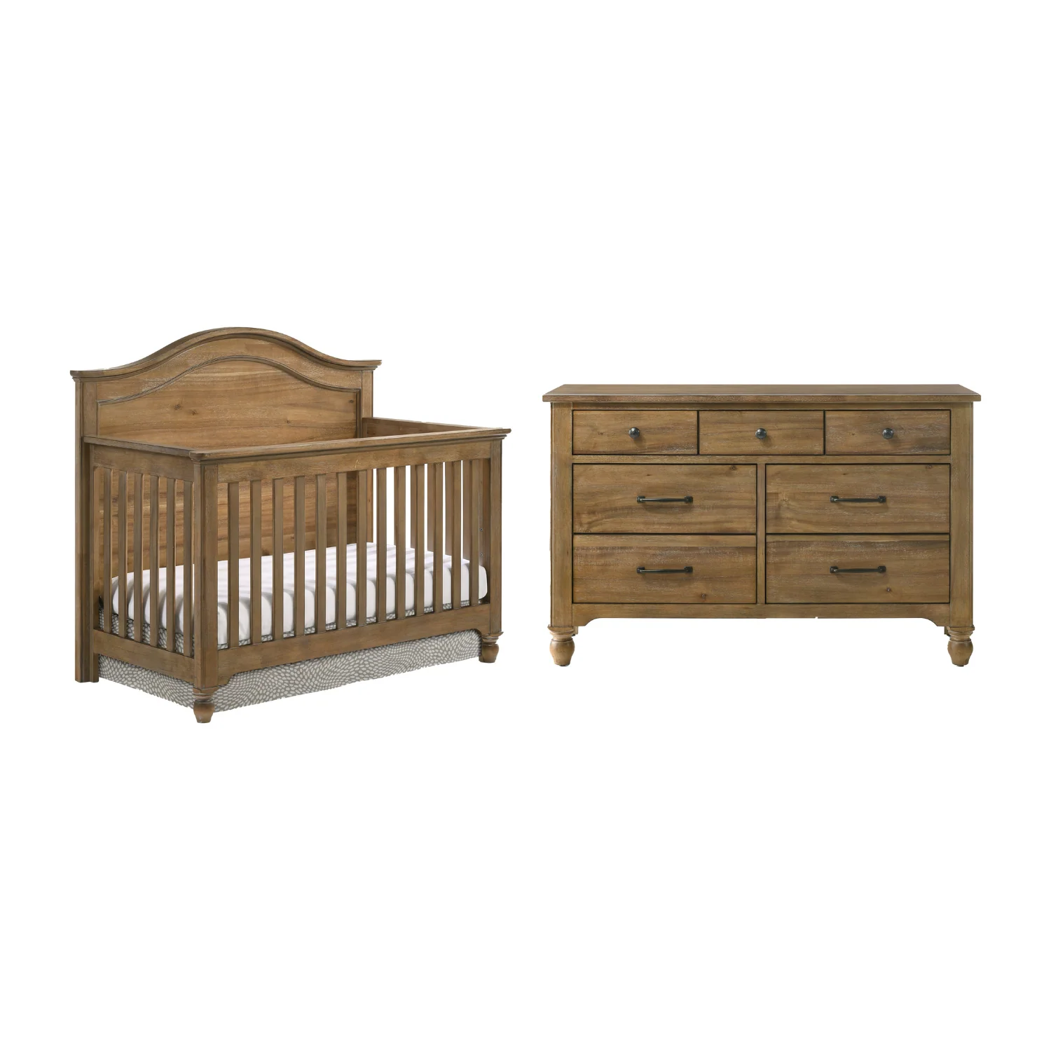 Westwood Design Highland Crib + Dresser + Changing Tray - Sand Dune - IN STOCK - Image 4
